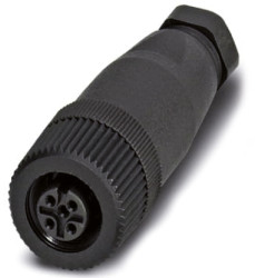 Złącze okrągłe 4-pinowe M12 Kabel Gniazdo Phoenix Contact Męski IP67 SACC