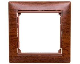 VALENA Ramka pojedyncza mahoń 770311