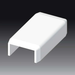 Pokrywa łącząca bezhalogenowa dla kanałów LHD 20X10HF biała 8922HF_HB