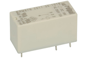 Przekaźnik; elektromagnetyczny miniaturowy; RM87N-2011-35-1018; 18V; DC; 1 styk przełączny; 12A; 250V AC; 12A; 24V DC; do gniazd