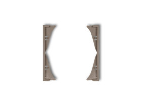 MINI Ramka pośrednia do gniazd podwójnych czekoladowy 49MRP-2 KARLIK