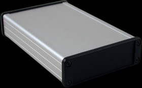 Aluminum enclosure, (L x W x H) 160 x 104 x 32 mm, natural, IP65, 1457L1601
