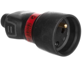 HELMO Gniazdo przenośne gumowe 2P+Z 16A IP44 50115