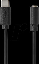 CCGL65960BK10 USB 2.0 cable, C connector > Mini port, 1 m, black