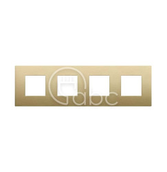 Ramka ozdobna 8M(2+2+2+2)x71 brush.brass, 19669.12