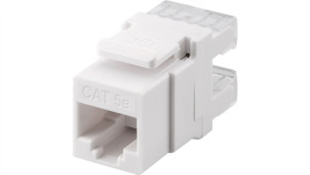 Gniazdo Keystone Rj45 Cat 5E, Utp, 100 Mhz