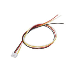 Złącze micro JST żeńskie 4pin z przew. 20cm r-2.0mm