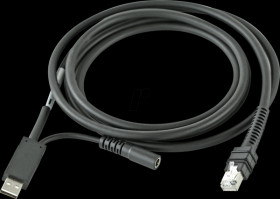 CBA-U42-S07PAR Barcode scanner, wired, USB, straight, shielded, NT connection,