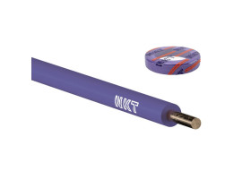 Przewód DY 1,5 mm2 fioletowy (450/750V) jednożyłowy drut H07V-U (krążki 100m) 172105031C0100 NKT