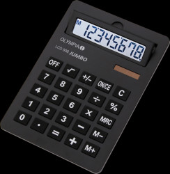 4689 Desktop calculator, LCD 908 Jumbo, black