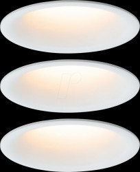93419 Recessed light Cymbal, 3 x 6,5 W, 480 lm, 2000+2700 K, white