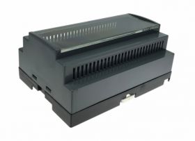 Obudowa na szynę DIN EC-207B-C szara z wentylacją