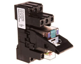 Przekaźnik kompletny serii PT 24V DC styki 3P moduł LED czerwony przył. śrubowe LZS:PT3A5L24