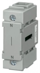 Zacisk przewodu N/PE przelotowy do rozłączników do 3LD25/50 montowanych na płycie montażowej lub w obudowie 3LD9250-2CA