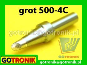 Grot 500-4C - ścięty okrągły 4mm