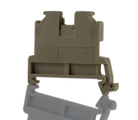 Blok zacisków przelotowych Weidmuller poziomy: Pojedynczy 28 → 12AWGŚruba SAK 24A 500 V