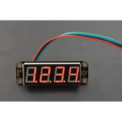 Gravity: 4-Digital LED Segment Display Module - 4-cyfrowy wyświetlacz segmentowy LED (czerwony)