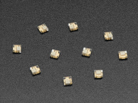Adafruit DotStar Micro LEDs (APA102–2020) - Smart SMD RGB LED - 10 pack