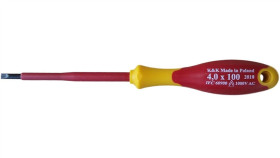 4,0X100 Wkrętak Makit Śrubokręt Elektryczny Izolowany Vde 1000V Dla Elektryka