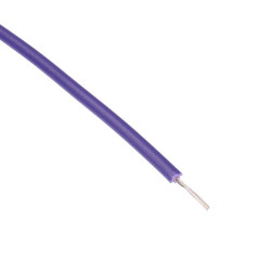 Purple UL1015 22AWG 17/0.16mm Tinned Copper Stranded Wire (price per metre)