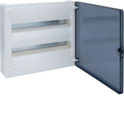 Rozdzielnica modułowa 2x18 natynkowa IP40 Golf (drzwi transparentne) VS218TD