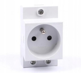 NOARK Gniazdo z uziemieniem na szynę DIN (106194)