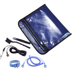 Quadrios 1903EC010 ESD maintenance kit dark blue Antistatic mat 600x600mm