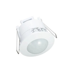 Czujnik ruchu PIR podtynkowy IP20 360 st. zasięg 6m 600W biały CP-9B