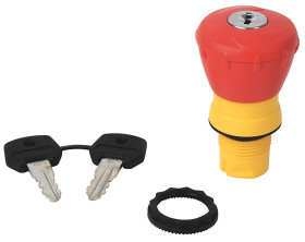 Przycisk, Ø 40mm, IP66, kolor: Czerwony, Allen Bradley, 800F