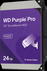 WD241PURP 24-TB hard drive, WD Purple Pro - video