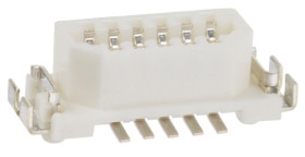 Gniazdo PCB 11 -pinowe 2 -rzędowe raster: 1mm typu płytka – płytka Proste SMD