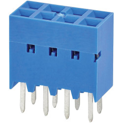 FCI 87606-304LF SIL Socket 2 Rows 4 Pins/Row 1pc