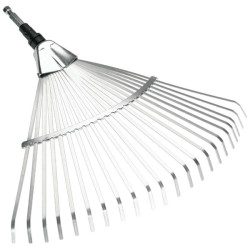 GARDENA 3102-20 Combi system Leaf Rake 50 cm Spring Steel Tines