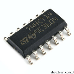 M74HCT14RM13TR Hex Inverting Schmitt Trigger SMD-SO14 STM