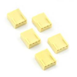 Złącze raster 2,54mm - obudowa gniazda 4-pinowa - 5szt.