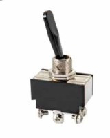 HEB6-6P Przełącznik hebelkowy, dwusekcyjny ON-OFF-(ON) 6A/250VAC - z jednostronnym samopowrotem