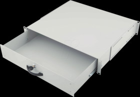 DN-19 KEY-2U 19" drawer, 2U, gray