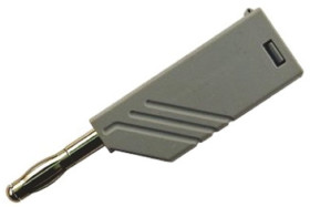 Adapter z wtykiem bananowym Męski Śruba typ Wtyk bananowy Szary 24A Hirschmann Test & Measurement rozmiar 4 mm