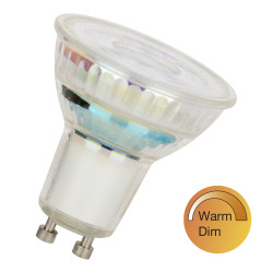 LED WarmDim GU10 3.6W 345lm 827-818 36D