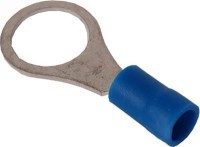 KKO-10B/5 Konektor oczkowy w izolacji niebieskiej - oczko 10mm, przewód: 1.5-2.5mm2 - kpl. 5 szt