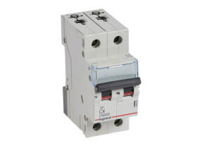 Wyłącznik nadprądowy C 4A 2P 10kA S 312 TX3 404200 LEGRAND