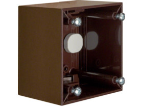 Integro Flow Puszka natynkowa 1 pojedyncza wysoka brąz 911512501 HAGER