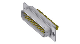 Złącze D-Sub 25-pinowe Męski Poziomy