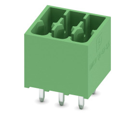 Złącze PCB 3 -pinowe raster 3.5mm 2 -rzędowe Wciskane Męski Phoenix Contact