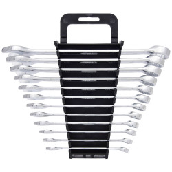 KS Tools 517.0052 Combination Spanners Set, Offset, 12 Pcs 8-19mm