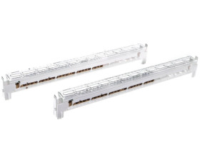 Wspornik z zaciskami PE/N do rozdzielnic Volta/Vector 2x25 zacisków VZ524 /komplet-2szt/