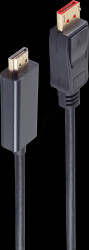 BS10-71045 DisplayPort 1.4 cable, DP-HDMI, 4K60 Hz, 3.0 m