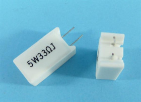 33R 5W PION.REZYSTOR CERMET.