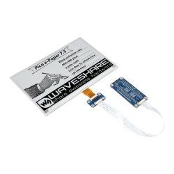 7.5" E-Paper Display Module for Raspberry Pi Pico (Black/White) (800×480)