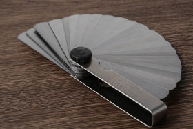 Szczelinomierz 25-płytkowy materiał Stal RS PRO metryczny